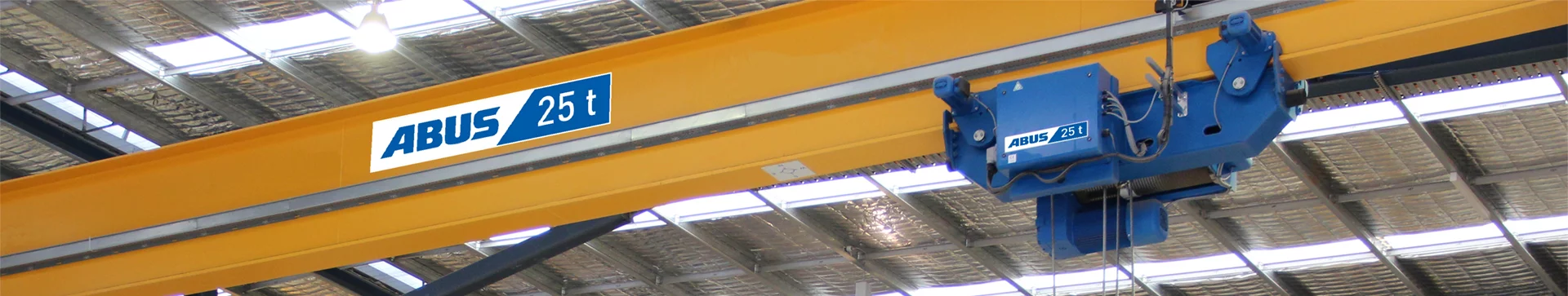 Type U – Monorail Hoist with Twin Trolleys Hero Image Type U – Monorail Hoist with Twin Trolleys Hero Image